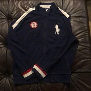 Vintage Men’s 2012 USA Olympics Polo Zip-up - XL